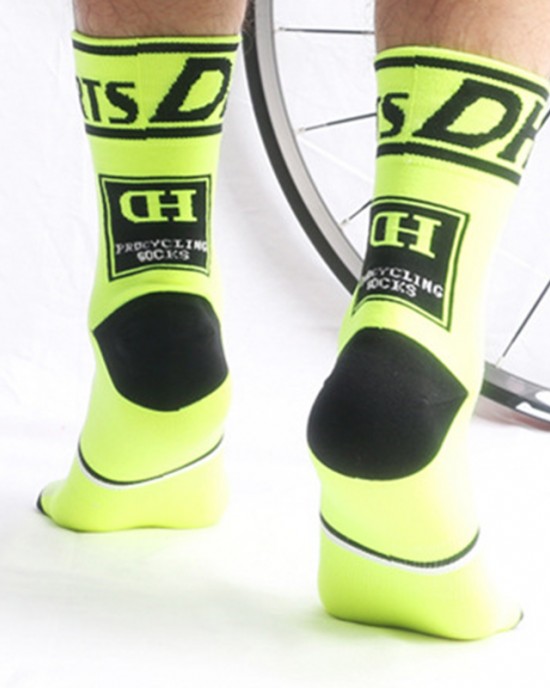 DH Sports Mens Womens Cycling Cushion Crew Sock Outdoor Anti Skid Deodorization Warm Socks