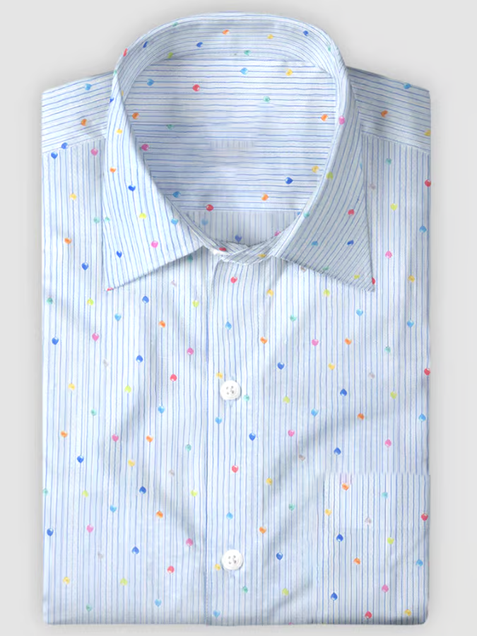 Men's Business Style Simple Shirt