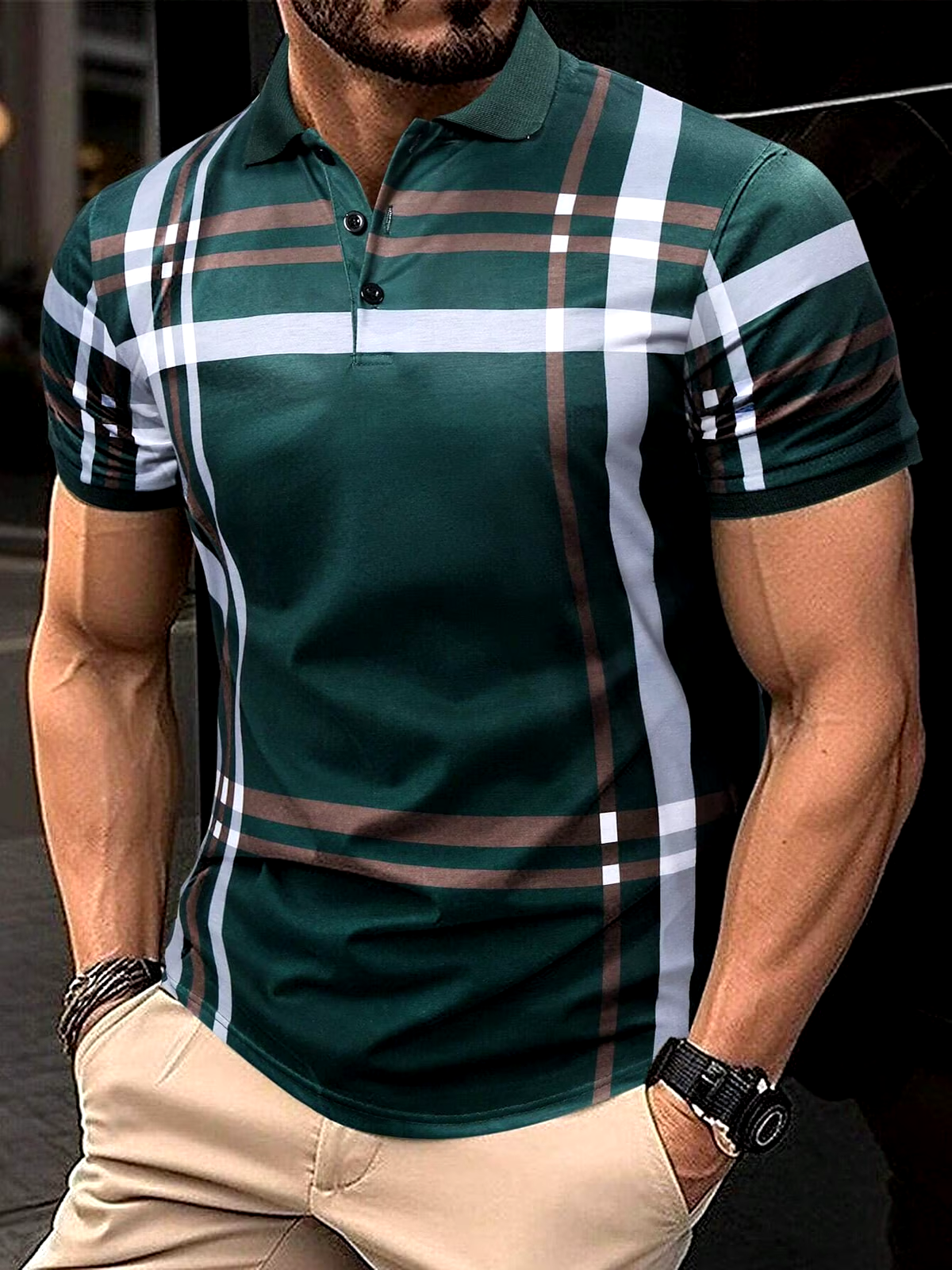 Men's Casual Business Fashion Polo Shirts