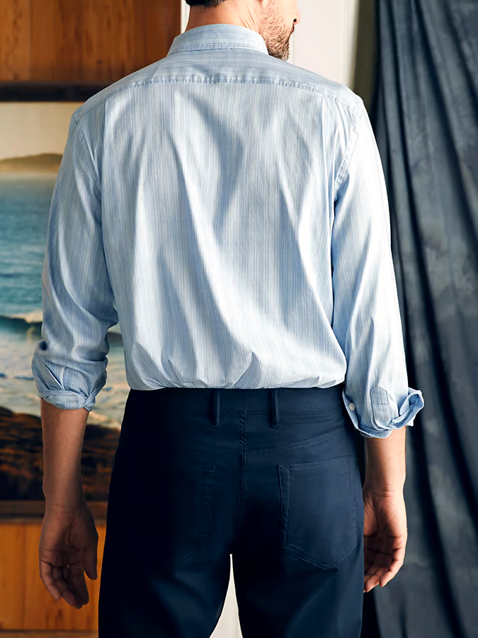 Men's Plaid Business Casual Shirt