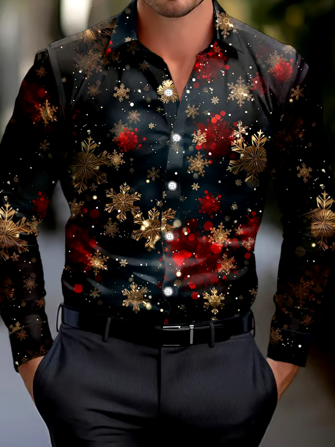 Men's Business Christmas Shirts